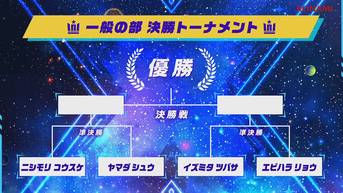 一般の部　決勝トーナメント出場者