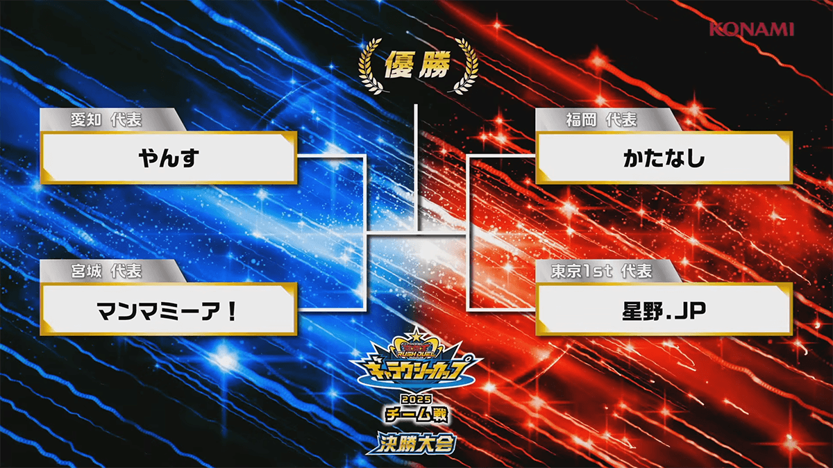 ギャラクシーカップ2025 チーム戦 決勝トーナメント