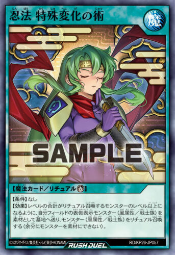 忍法 特殊変化の術