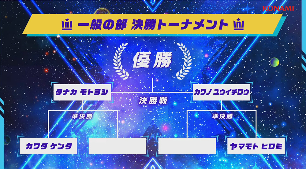 一般の部 個人戦 決勝トーナメント最終結果